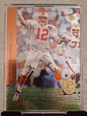 Trent Dilfer Tampa Bay Buccaneers Football Trading Card - Orange & White